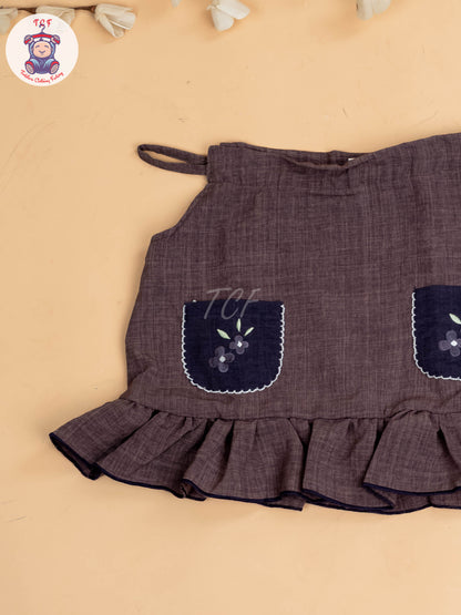 Brown - Cotton Frocks