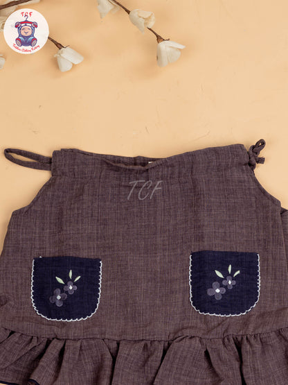 Brown - Cotton Frocks