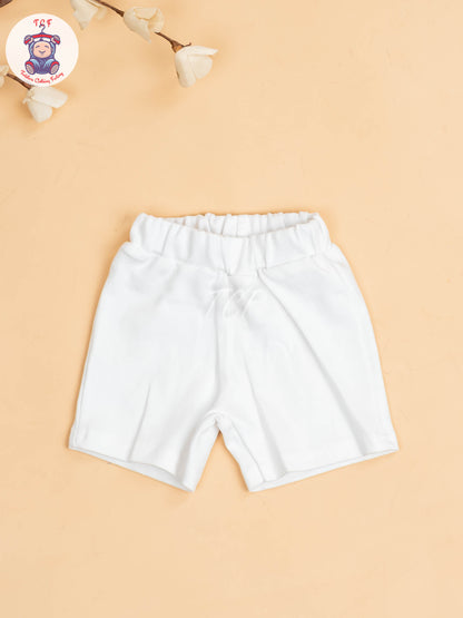 White - Boys Readymade Shirts & Shorts