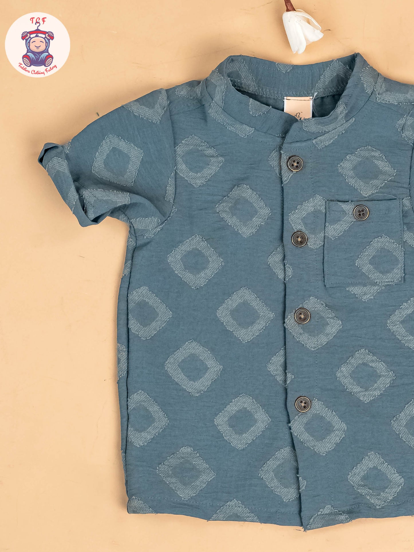 Light Green - Boys Readymade Shirts & Shorts