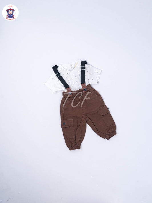 White & Brown - Jumpsuits