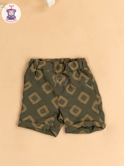 Light Green - Boys Readymade Shirts & Shorts