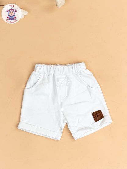 Brown & White - Boys Readymade Shirts & Shorts