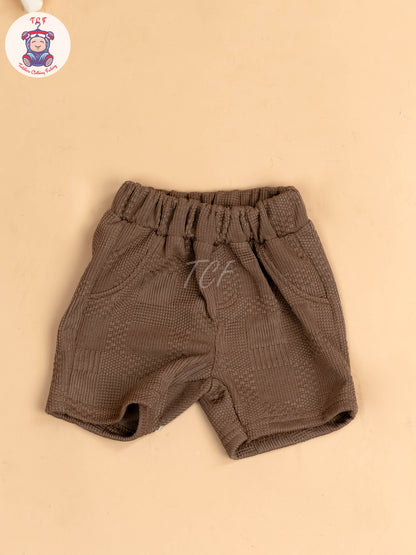 Choclate Brown - Boys Readymade Shirts & Shorts