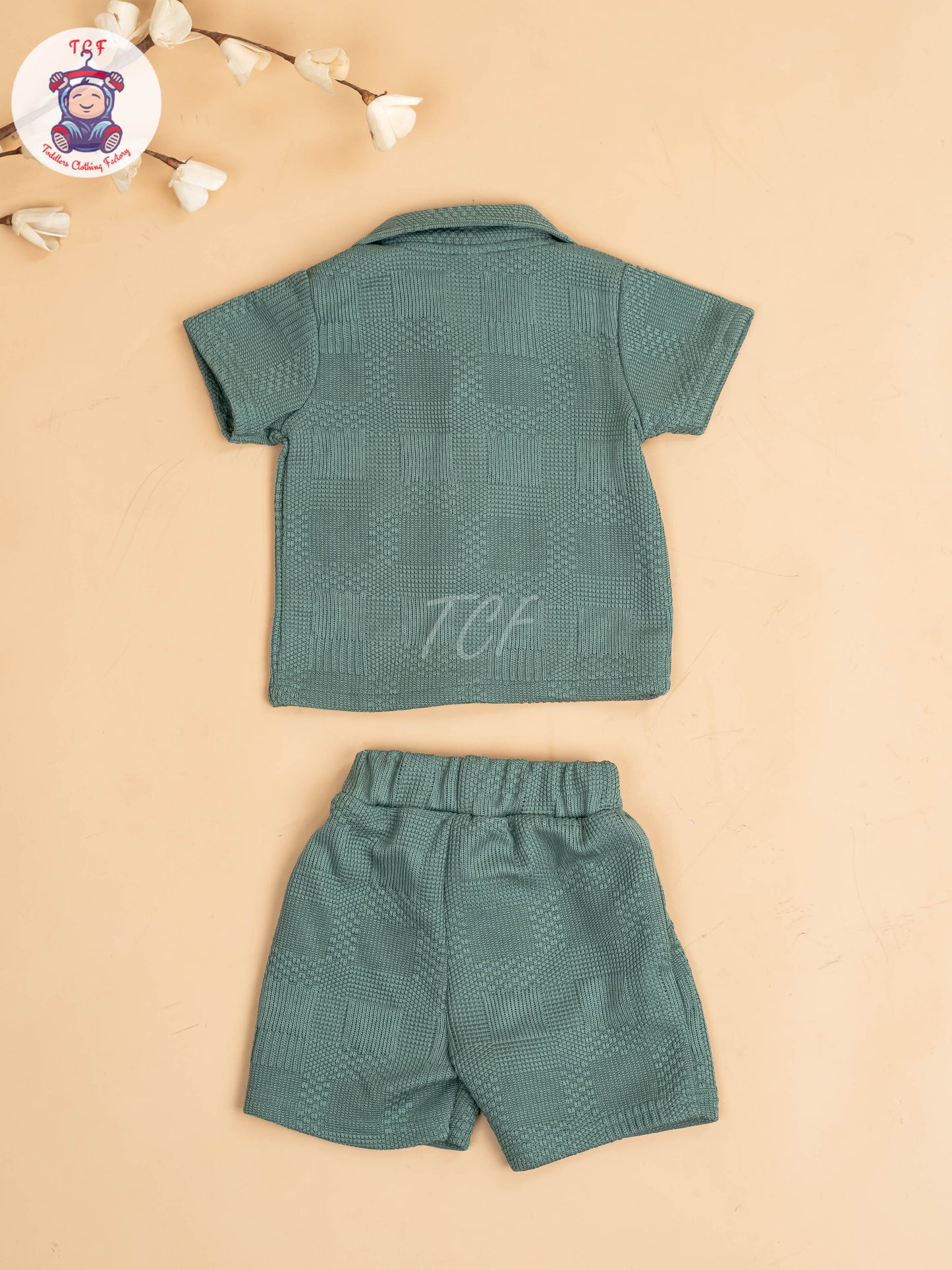 Green - Boys Readymade Shirts & Shorts