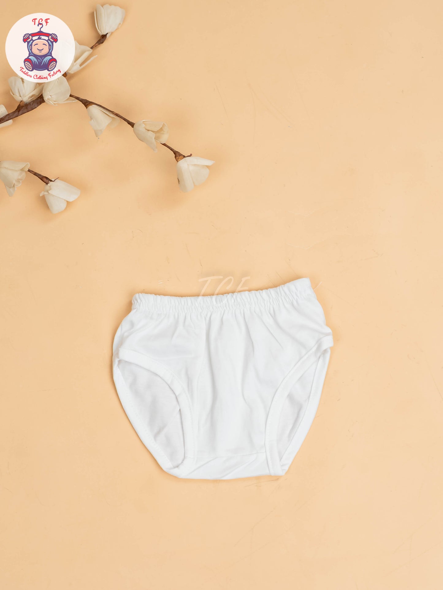 Light Blue & White - Girls Cotton Frock