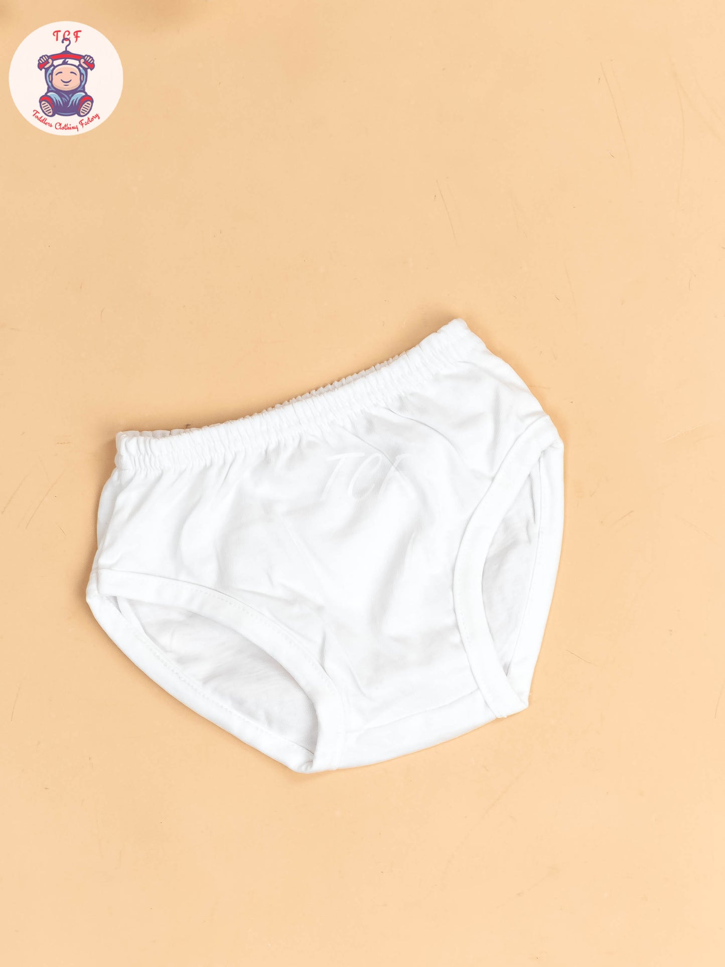 White & Light Green - Girls Cotton Frock