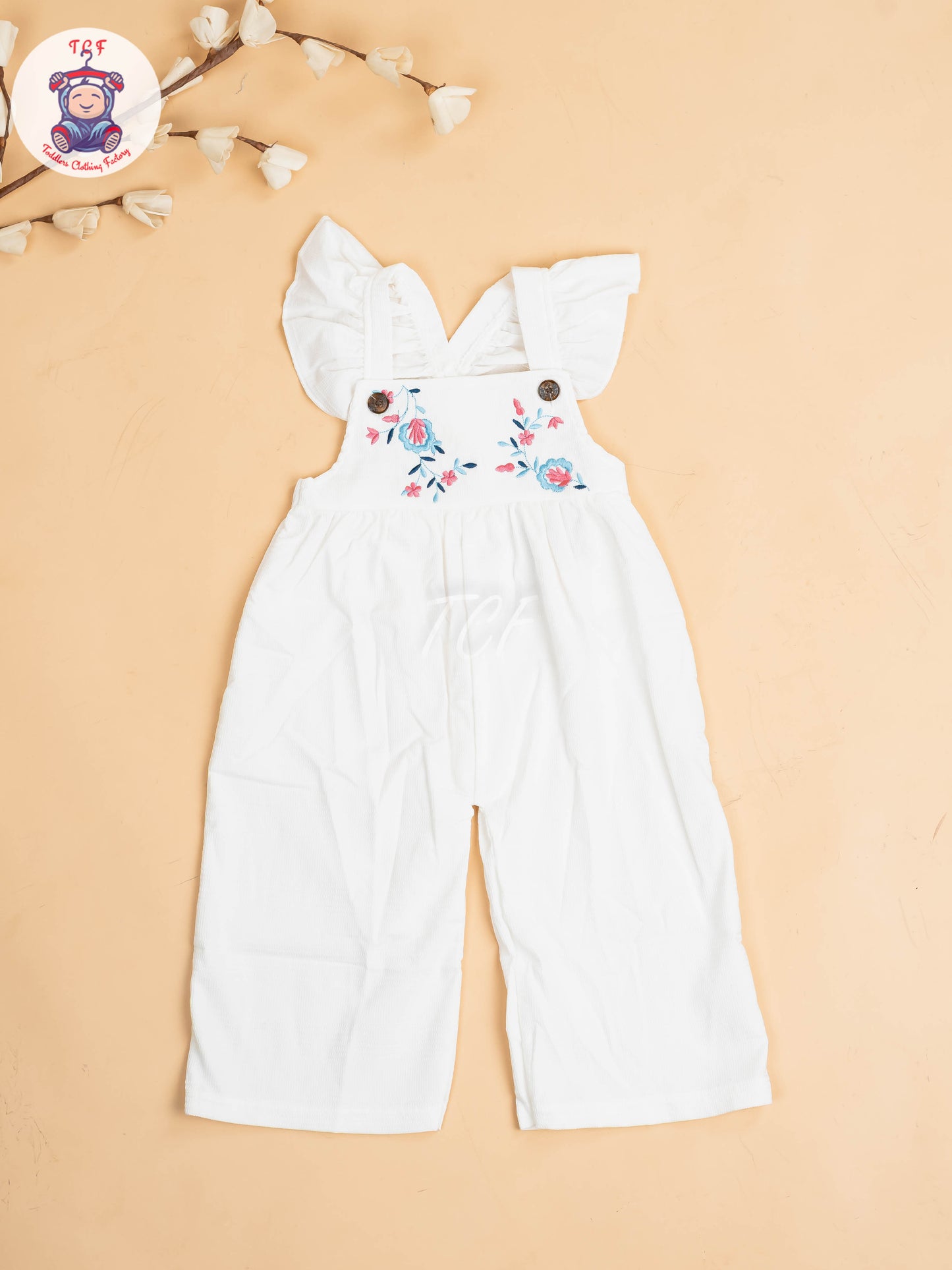 White - Girls Readymade Co-ords Sets