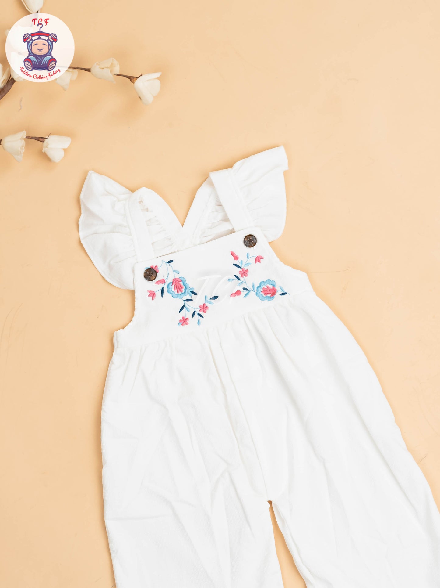 White - Girls Readymade Co-ords Sets