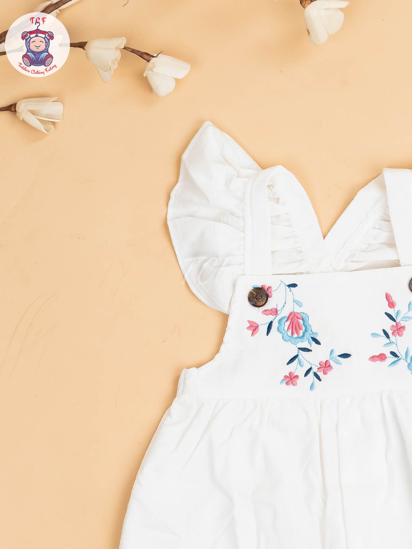 White - Girls Readymade Co-ords Sets
