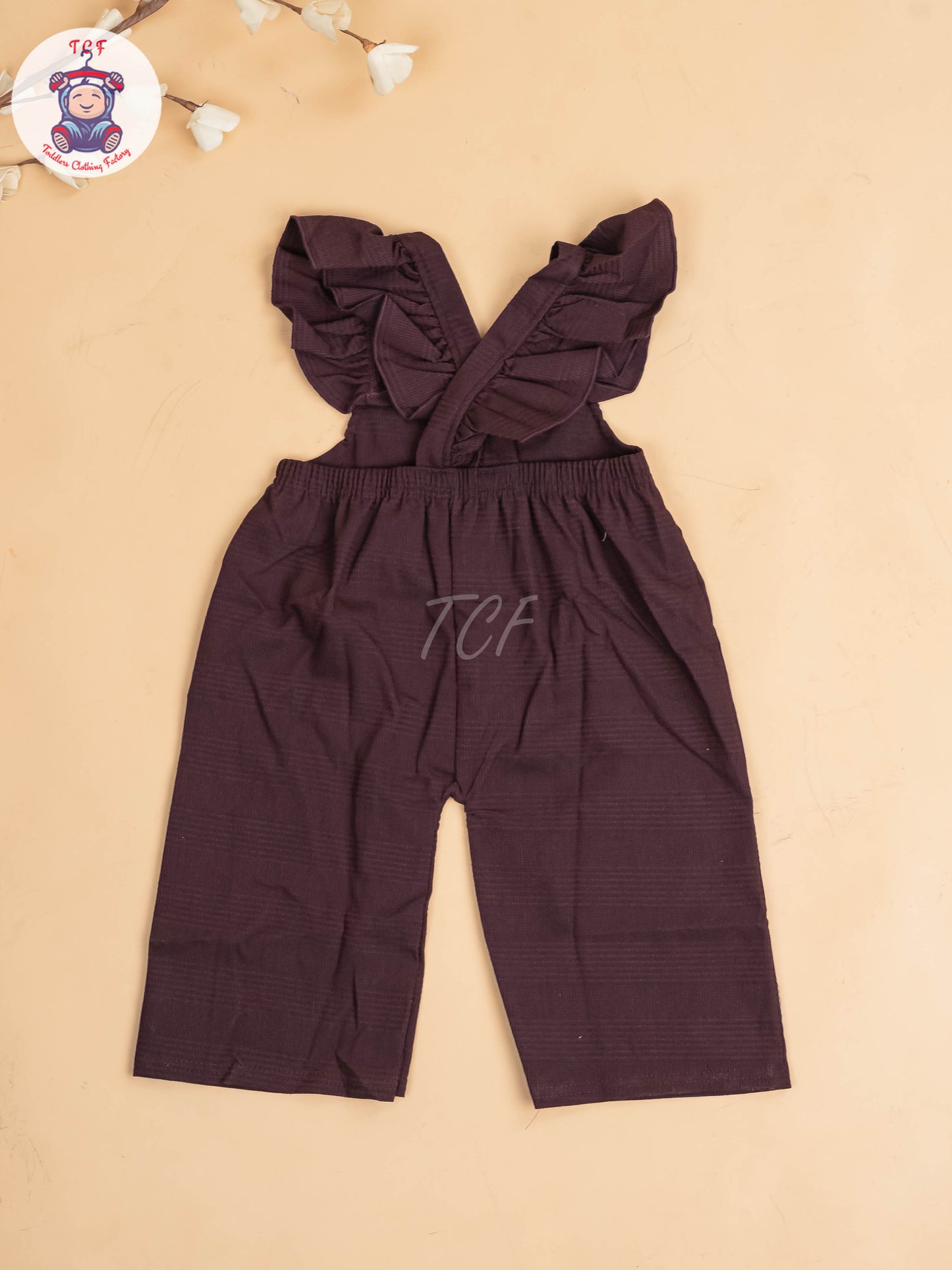 Wine - Girls Readymade Co-ords Sets