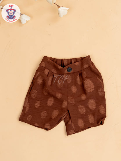 White & Brown - Girls Readymade Co-ords Sets