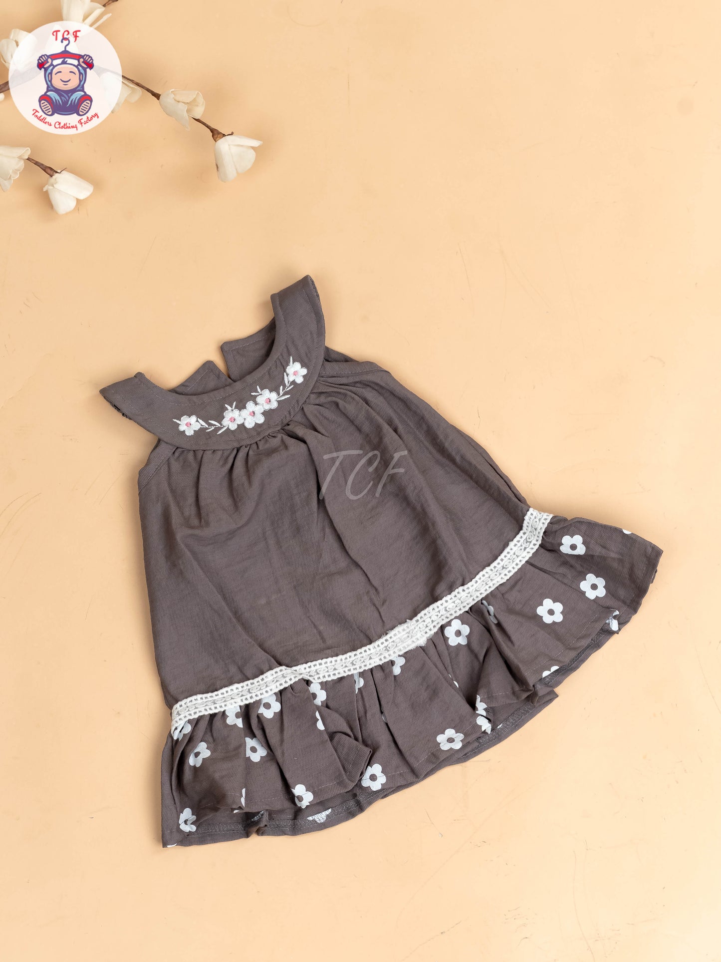 Lavender - Girls Cotton Frock