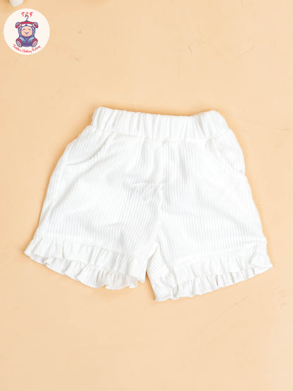 Leaf Green & White - Girls Co-ords Sets