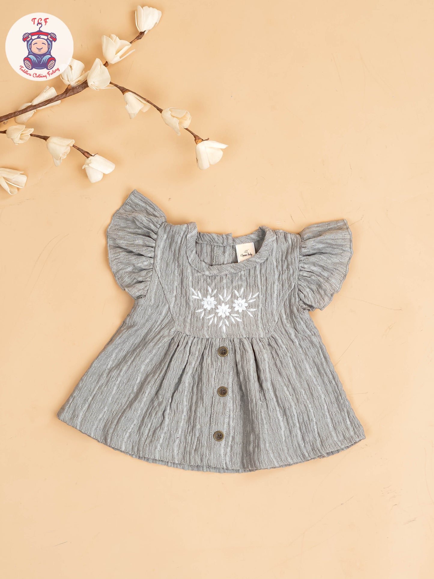 Grey & White - Girls Co-ords Sets