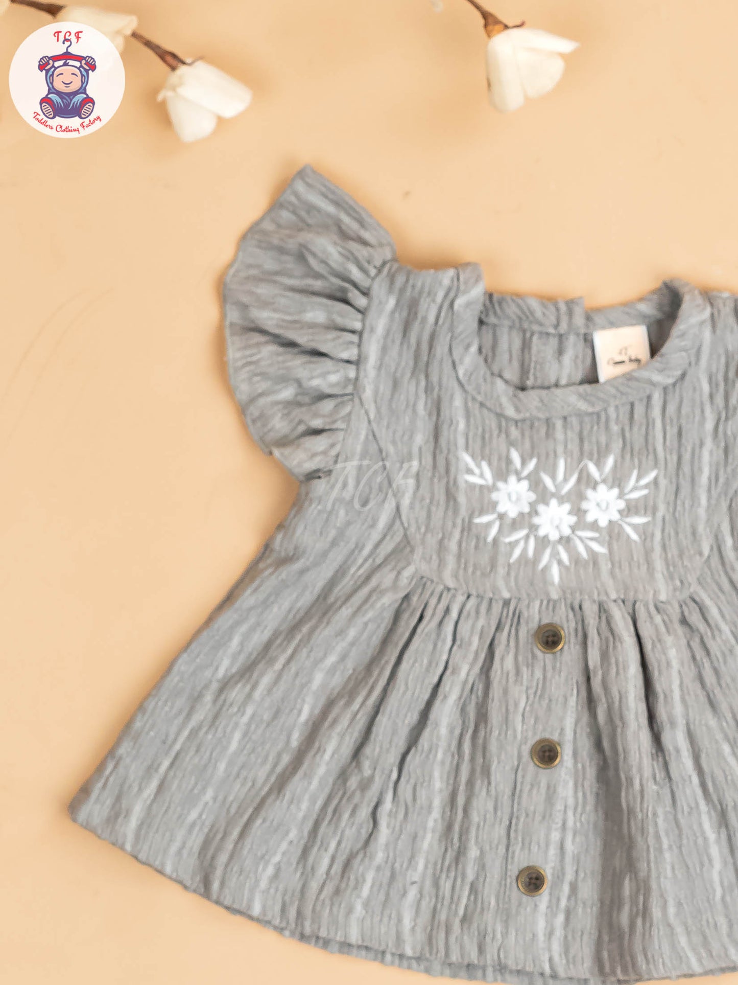 Grey & White - Girls Co-ords Sets
