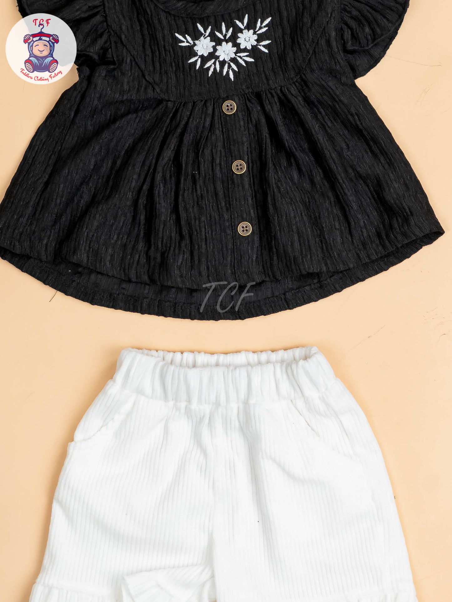 Black & White - Girls Co-ords Sets