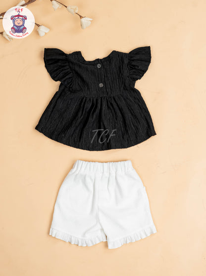 Black & White - Girls Co-ords Sets
