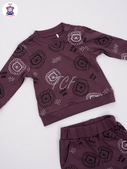 Purple Lion - Boys Night Wear