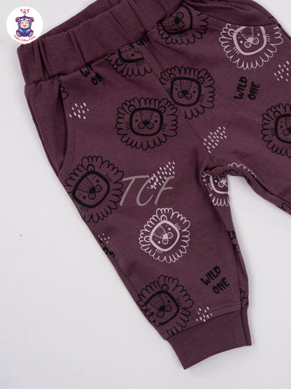 Purple Lion - Boys Night Wear