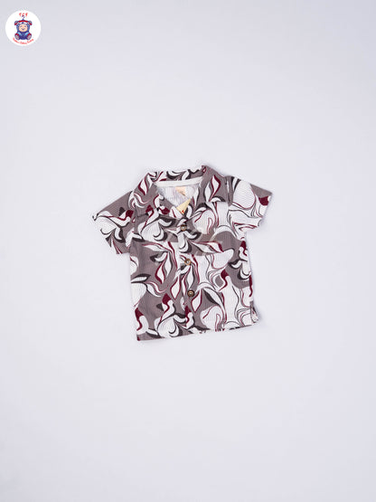 White & Grey - Shirts & Shorts