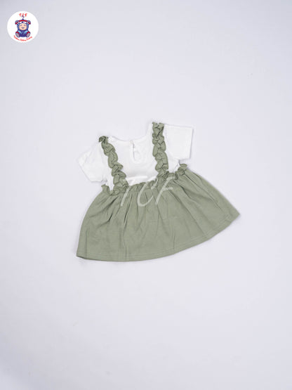 White & Lite Green - Jumpsuits