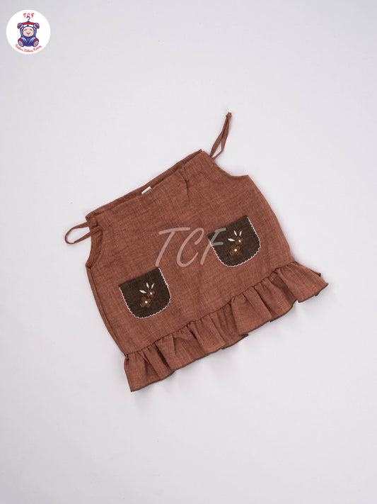 Brown - Cotton Frocks