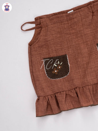 Brown - Cotton Frocks