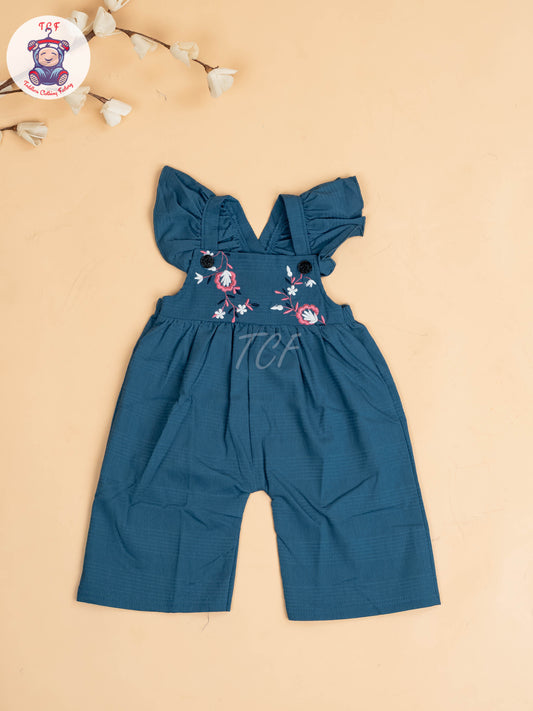 Teal Blue - Girls Readymade Co-ords Sets