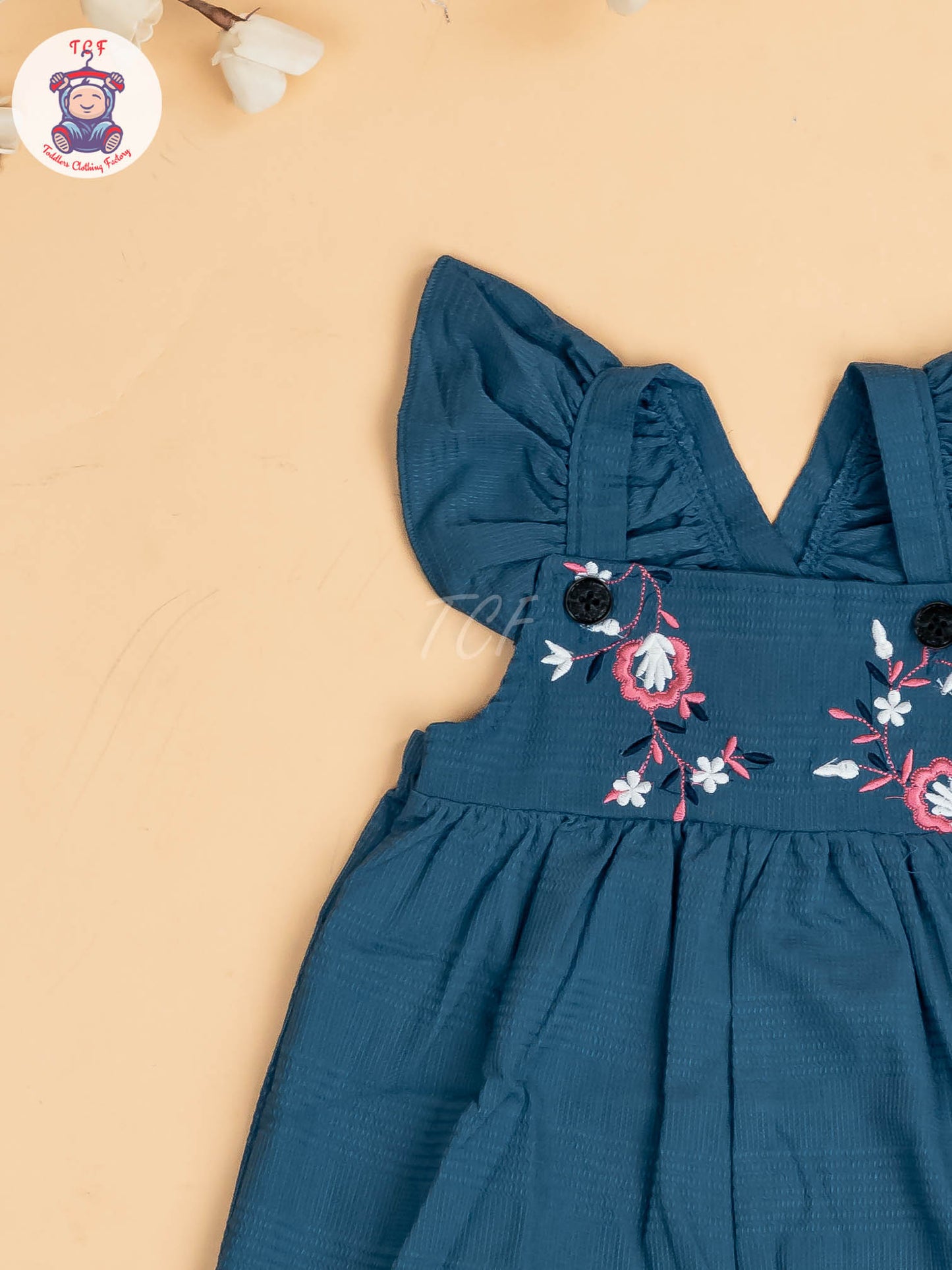 Teal Blue - Girls Readymade Co-ords Sets