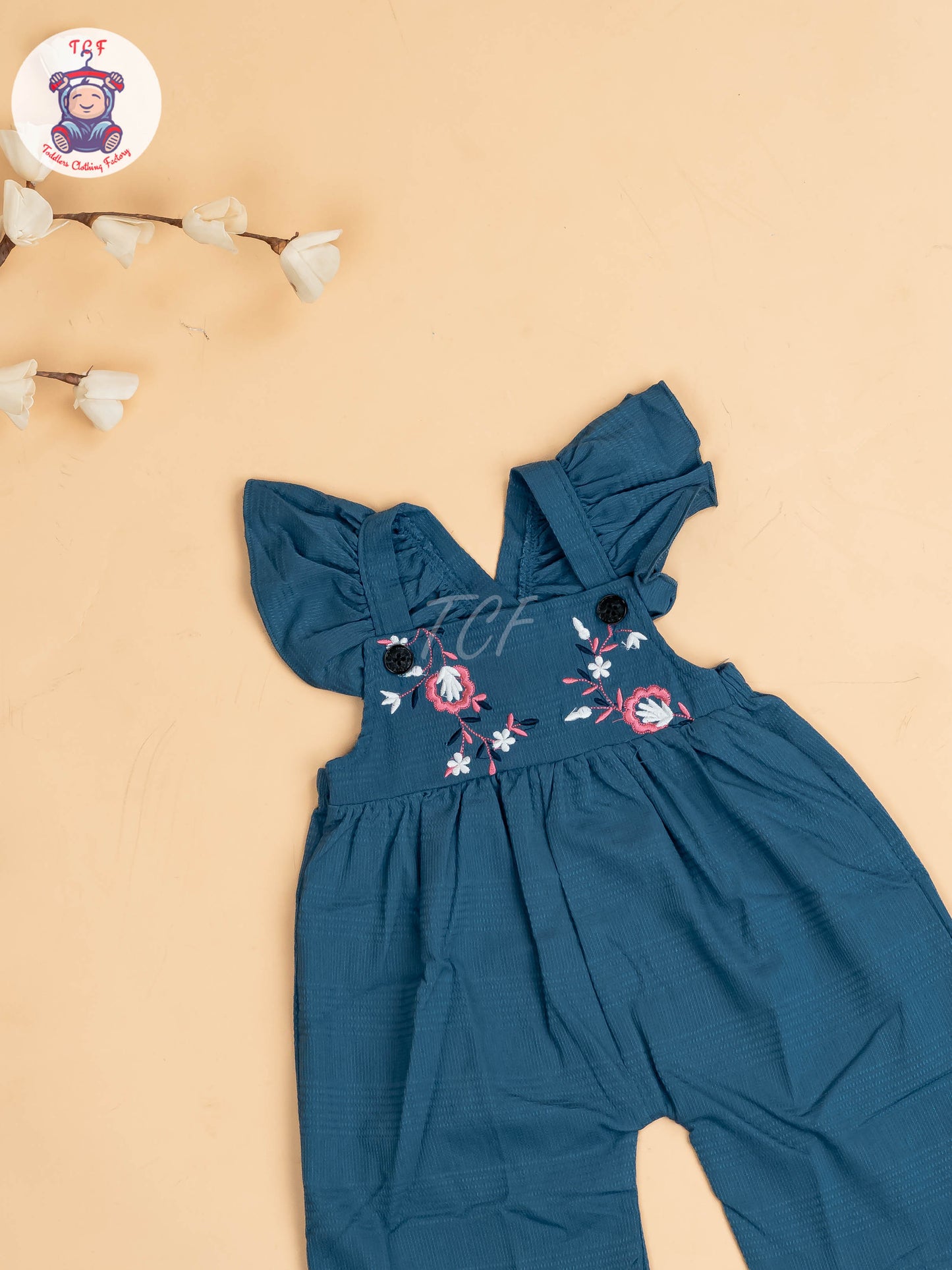 Teal Blue - Girls Readymade Co-ords Sets