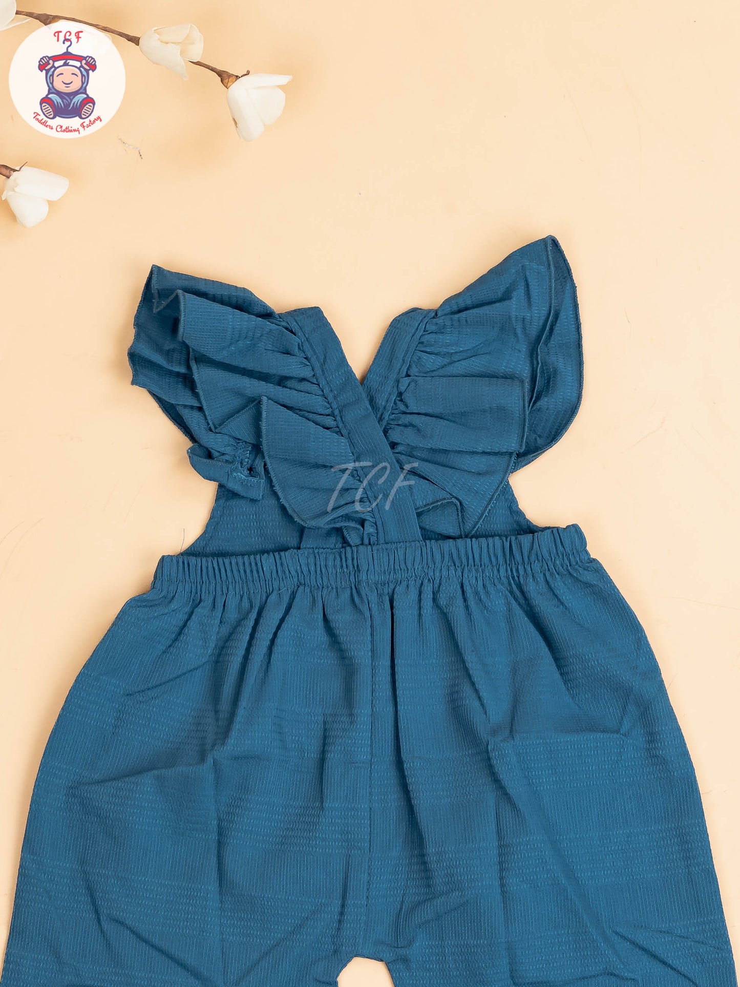 Teal Blue - Girls Readymade Co-ords Sets