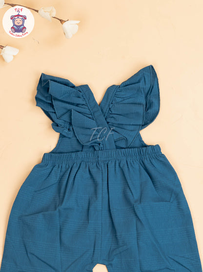 Teal Blue - Girls Readymade Co-ords Sets