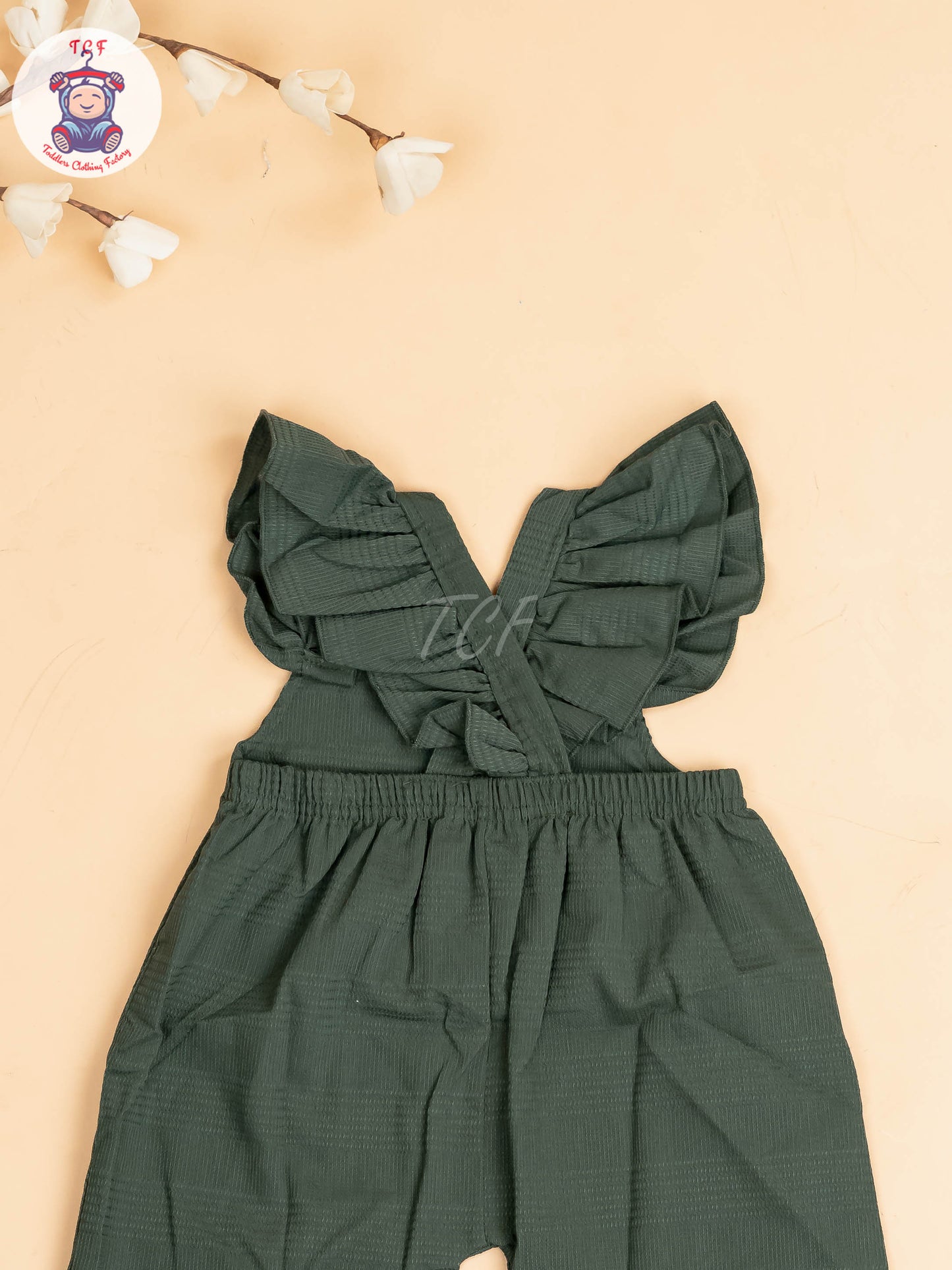 Dark Green - Girls Readymade Co-ords Sets