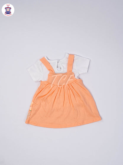 White & Lite Orange - Jumpsuits