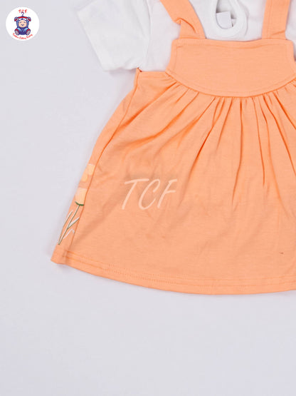 White & Lite Orange - Jumpsuits