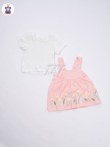 White & Lite Pink - Jumpsuits