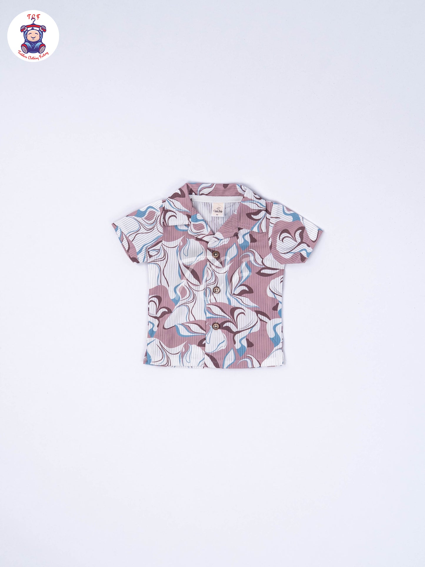 Brown & Lavendar - Shirts & Shorts