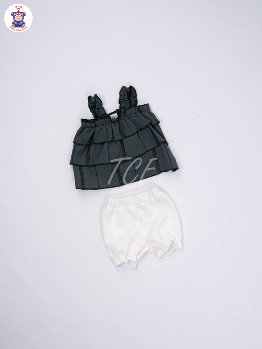 Dark Green & White - Co-ords