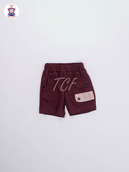 Maroon - T-Shirts & Shorts