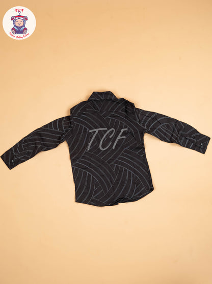 Black - Boys Readymade Shirt