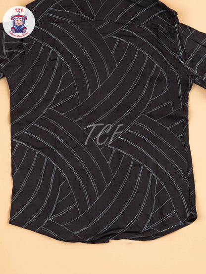 Black - Boys Readymade Shirt