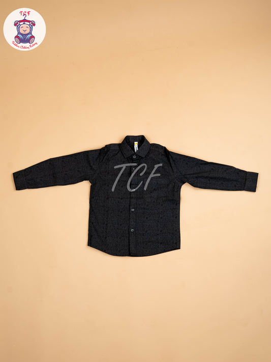 Black - Boys Readymade Shirt
