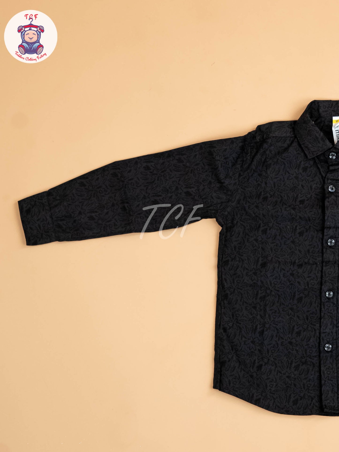 Black - Boys Readymade Shirt