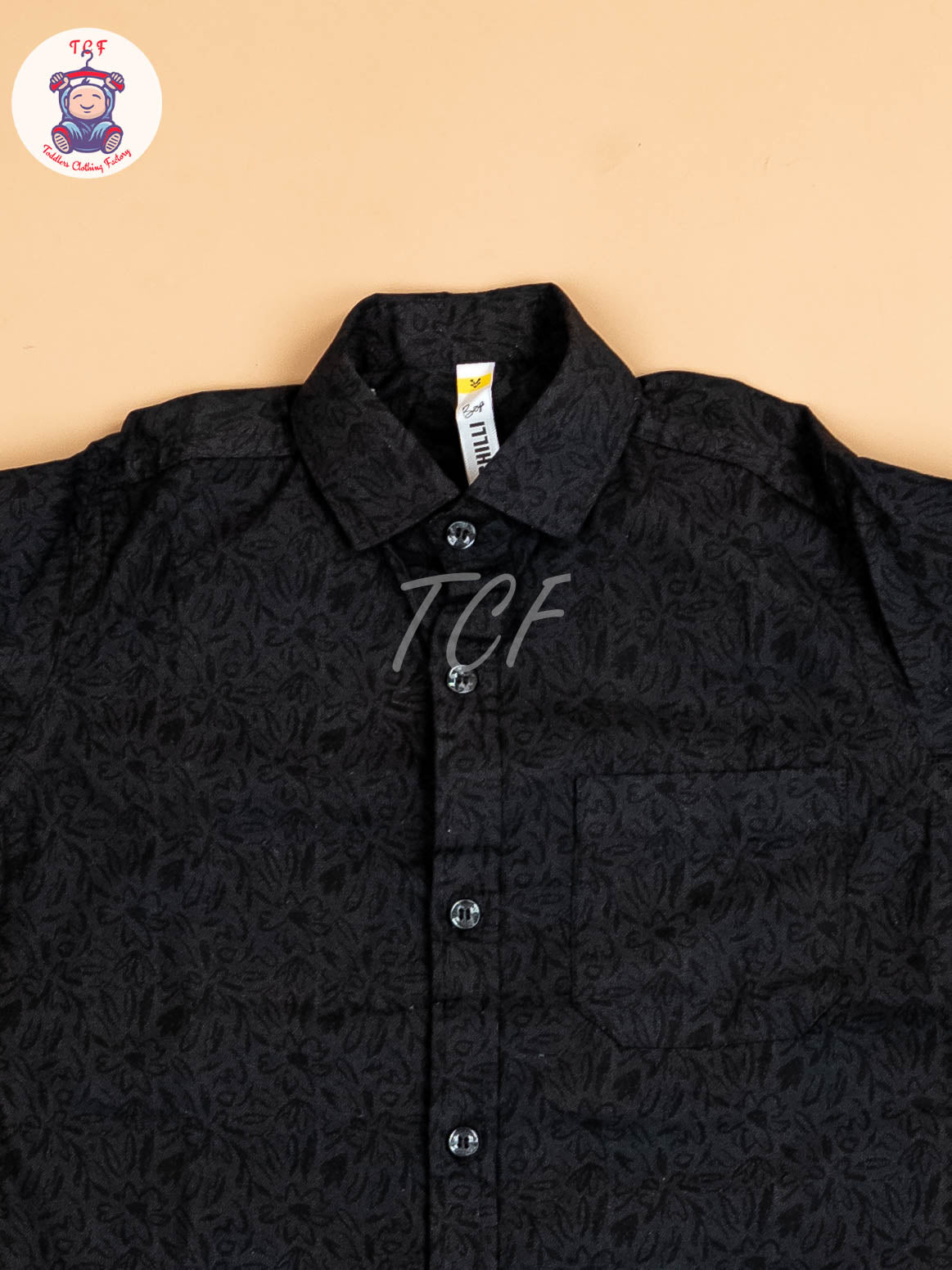 Black - Boys Readymade Shirt