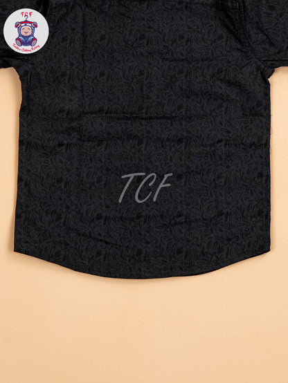 Black - Boys Readymade Shirt