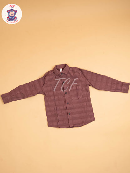 Brown - Boys Readymade Shirt