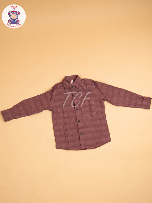 Brown - Boys Readymade Shirt