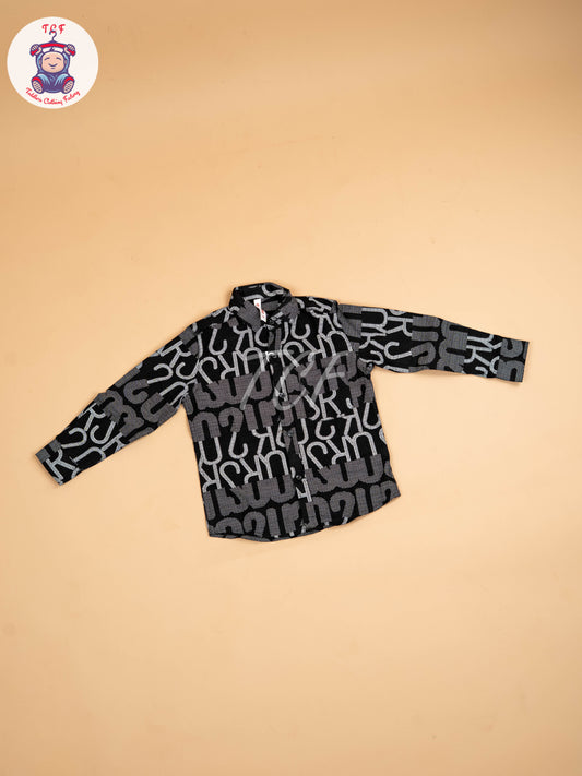 Black - Boys Readymade Shirt