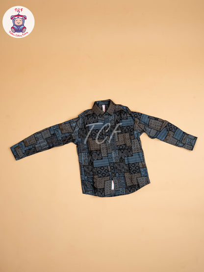 Brown - Boys Readymade Shirt